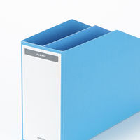 コクヨ ファイルボックス B5E.LCボード フ-457NB 1セット(5冊)