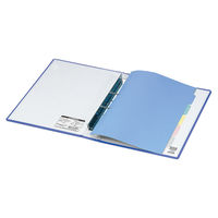 コクヨ チューブファイル B4S 2穴 フ-614NB 1セット(8冊)