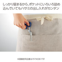 コクヨ はさみ ポケットハサミ クリッピー グルーレス刃 ピンク ハサ-P400P 1セット（10本）