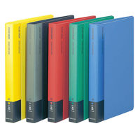 コクヨ クリヤーブック A4S 30穴 ラー730R 1セット(4冊)