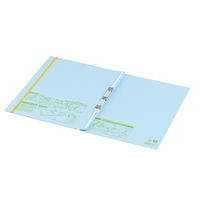 コクヨ 学校プリント用ガバットファイル A4タテ 青 フ-SC190NB 1セット(10冊)