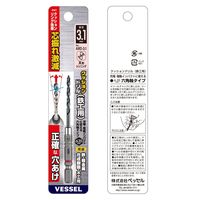 ベッセル クッションドリル 鉄工用 φ3.1×94 AMD-3.1 1本