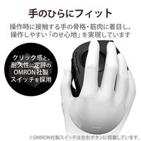 トラックボールマウス 無線 8ボタン 光学式 人差し指 チルトホイール搭載 高性能 DEFT ブラック M-DT2DRBK エレコム 1個（直送品）