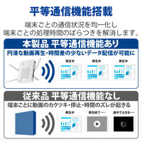法人向け 無線アクセスポイント AP 11ac 1733+400Mbps MU-MIMO対応 ビームフォーミング WAB-M2133 エレコム 1個