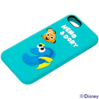 PGA iPhone8/7用 シリコンケース ニモ＆ドリー PG-DCS140NEM（直送品）