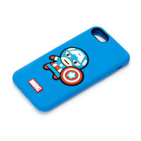 PGA iPhone8/7用 シリコンケース キャプテン・アメリカ PG-DCS159CTA（直送品）