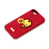 PGA iPhone8/7用 シリコンケース アイアンマン PG-DCS160IRM（直送品）