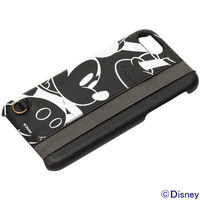 PGA iPhone8/7用 ハードケース ミッキーマウス/3ポケット PG-DCS174MKY（直送品）