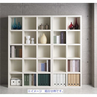 フナモコ NEW LATTICE （ニューラチス/ハイタイプシェルフ） エリーゼアッシュ 幅743×奥行297×高さ1800mm FBA-75T 1台（直送品）