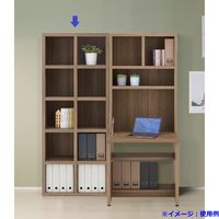 【軒先渡し】フナモコ NEW LATTICE 　ハイタイプシェルフ　 ホワイトウッド 幅743×奥行297×高さ1800mm FBS-75T 1台（直送品）