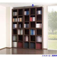 【軒先渡し】フナモコ NEW LATTICE　ロータイプシェルフ　 ホワイトウッド 幅1096×奥行297×高さ1138mm FHS-110L 1台（直送品）