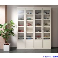 【軒先渡し】フナモコ NEW COMIC CABINET　ホワイトウッド 幅743×奥行327×高さ1800mm VCS-75 1台（直送品）
