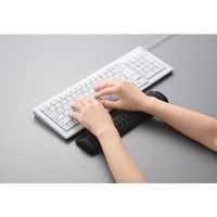 エレコム COMFY リストレスト(ダブル) ブラック MOH-012BK 1個