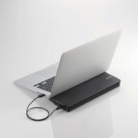 エレコム 冷却台/小型バー/12.1~17インチ対応/ブラック SX-CL20BK 1個