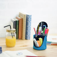 ソニック スマ・スタ 立つペンケース ライトブルー FD-7041-LB 1個