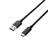 エレコム USB2.0ケーブル(認証品、A-C) U2C-AC30NBK 1本（直送品）