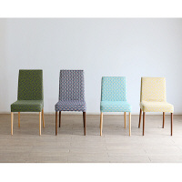 【車上渡し】AMOCC（アモック） パンチェアロータイプ ビーチブラウン脚 グリーン CP402L（BR）-EDGR 1脚（直送品）