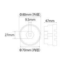 WOLF’S HEAD トヨタ用オイルフィルターレンチ小 WH-901T（直送品）