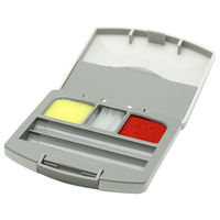 シヤチハタ 印章ケースピット・イン(エコス) コンパクトタイプ グレー CPN-1ECグレー 1個