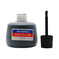 シヤチハタ スタンプインキ(ゾルスタンプ台専用) 大瓶 黒 S-3クロ 1個