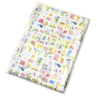 ササガワ ギフトバッグ 平袋 プチスタンプ 50-1608 1包(50枚入)