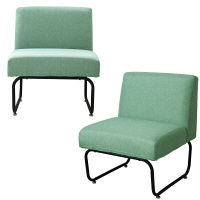 B.Bファニシング NOVEMBER（ノーベンバー） 1Pソファー 麻風 グリーン 1人掛 NVS-1P HGR 1台（直送品）