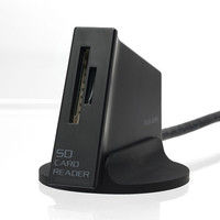 サンワサプライ スタンド付きUSB Type Cカードリーダー ADR-3TCMS5BK 1個（直送品）