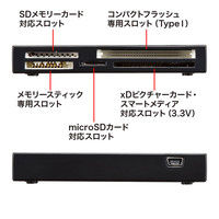 サンワサプライ USB2.0 カードリーダー ADR-ML18BKN 1個（直送品）