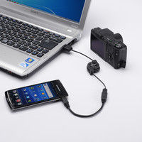 サンワサプライ マイクロUSB変換アダプタ（MicroBオス-ミニBメス） AD-USB17 1個（直送品）