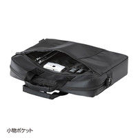 サンワサプライ PCインナーバッグ 14インチワイド対応 ブラック BAG-INA4N 1個（直送品）