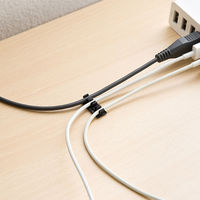 サンワサプライ ケーブル固定クリップ(ブラック・5個入り) CA-511 1セット(5個入)