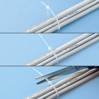 サンワサプライ ケーブルタイ CA-605N 1セット（10本入り）（直送品）