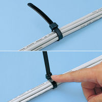 サンワサプライ ケーブルタイ(ワイド) CA-613N 1セット(10本)