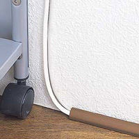 サンワサプライ ケーブルカバー(コーナー、木目) CA-C15M 1個