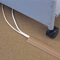 サンワサプライ ケーブルカバー(ライトブラウン) CA-R30LBR 1個