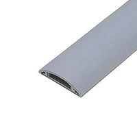 サンワサプライ エコケーブルカバー（L型、グレー） CA-R90ECGYL 1個（直送品）