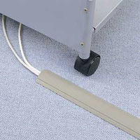 サンワサプライ ケーブルカバー(グレー) CA-R90GY 1個（直送品）