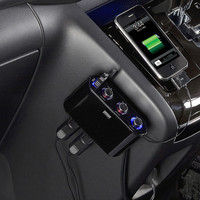 サンワサプライ USB付き3連ソケット CAR-CHR60CU 1個（直送品）