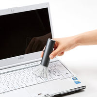 サンワサプライ 除電スティックブラシ(グレー) CD-BR15GYN 1個