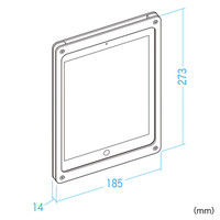 【処分品】サンワサプライ iPad Air2用VESA対応アクリルケース CR-LAIPAD8 1台（直送品）