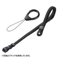 サンワサプライ フィンガー&ネックストラップ(レッド) DG-ST38R 1個（直送品）