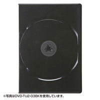 サンワサプライ スリムDVDトールケース（2枚収納） ホワイト DVD-TU2-10W 1セット（10枚入り）（直送品）