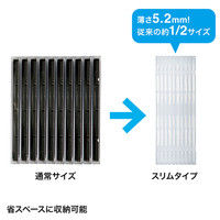 サンワサプライ DVD・CDケース（クリア） FCD-21CN 1セット（10枚入り）（直送品）