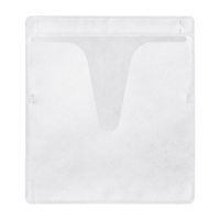 サンワサプライ ブルーレイディスク対応不織布ケース(50枚入り・ホワイト) FCD-FNBD50W 1セット(50枚入)