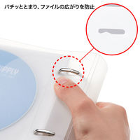 サンワサプライ リングファイルケース(24枚収納・クリア) FCD-RG24CLN 1セット(2個入)