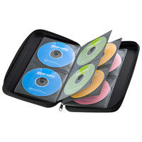 サンワサプライ ブルーレイディスク対応セミハードケース（56枚収納・イエロー） FCD-WLBD56Y 1個（直送品）