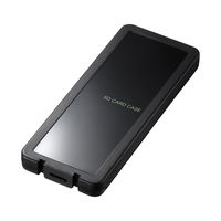 サンワサプライ SDカードケース(6枚収納・ブラック) FC-MMC23SDBK 1個