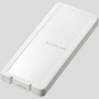 サンワサプライ SDカードケース(6枚収納・ホワイト) FC-MMC23SDW 1個