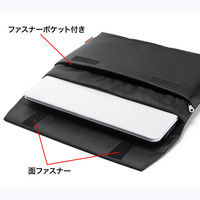 サンワサプライ インナーケース（フラップタイプ・15.6型ワイド） ブラック IN-A15BK 1個（直送品）