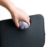 サンワサプライ ポケット付きインナーケース(11.6型ワイド) IN-WETP11BK 1個